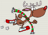 Running Reindeer